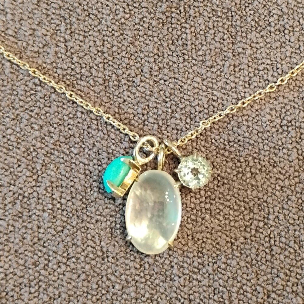 Ippolita Rock Candy Luce 3 Pendant Silver necklace
